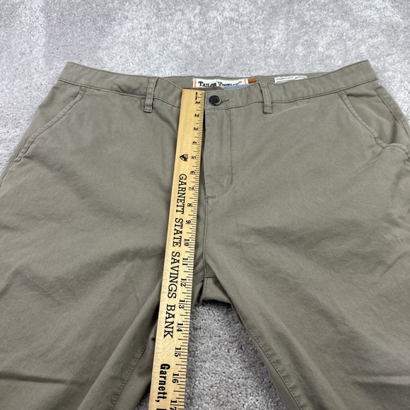 Tailor‎ Vintage Chino Pants Mens 38x30 Beige Cotton Straight Fit Workwear - Picture 8 of 9